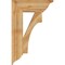 Ekena Millwork Westlake Traditional Rough Sawn Bracket, Western Red Cedar, 6"W x 22"D x 34"H BKT06X22X34WTL01RWR - alternate 4